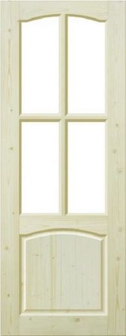 Дверь деревянная филенчатая