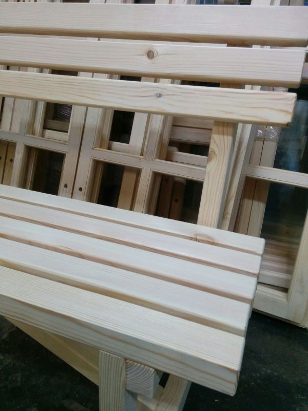 Скамейка садовая деревянная