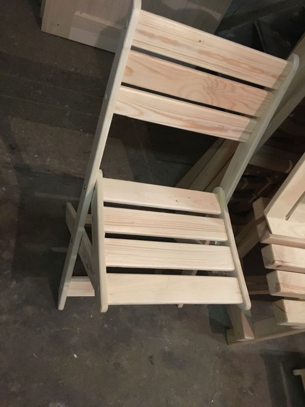 Стул садовый складной